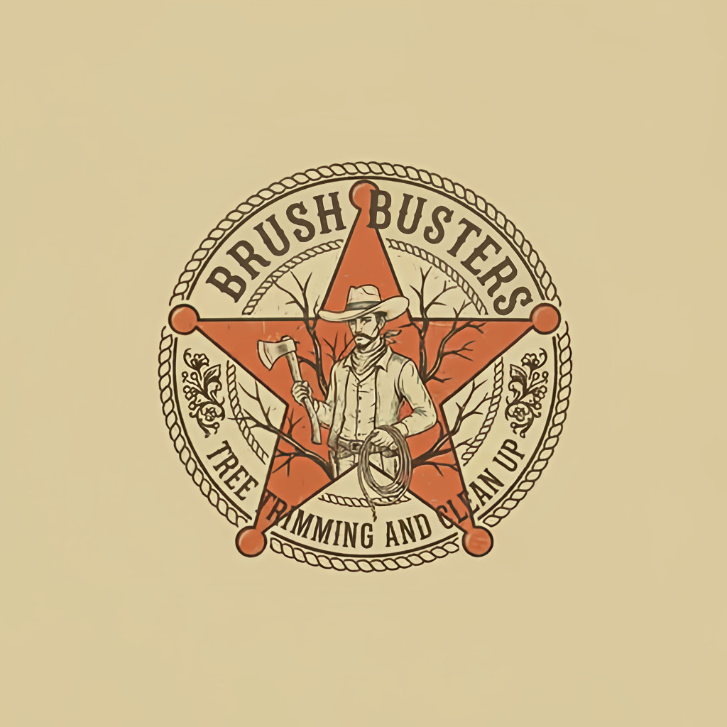 Brush Busters badge logo